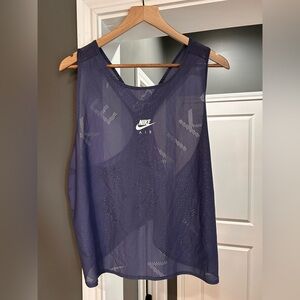Nike Air Blue Mesh Tank Top